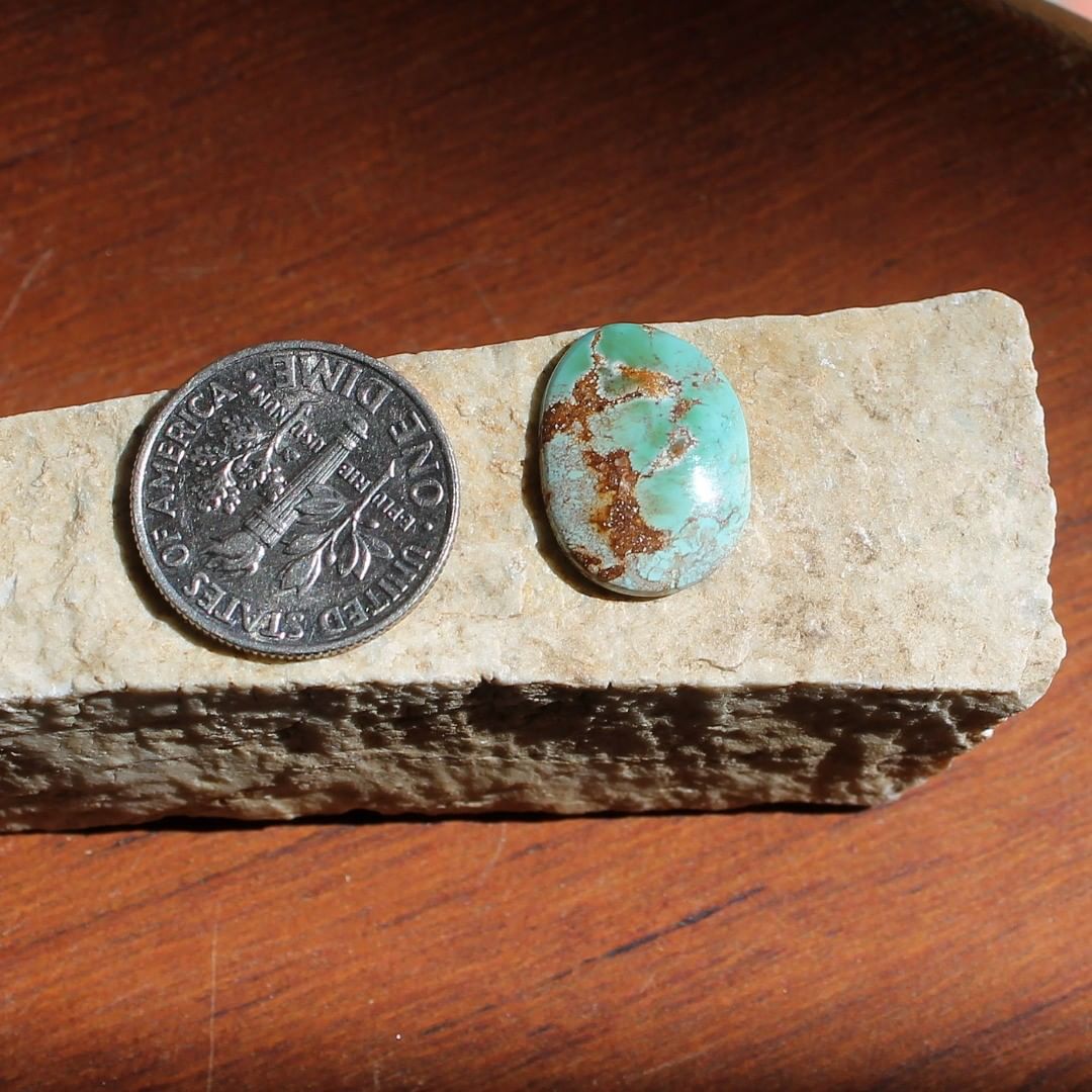 Natural multi color turquoise cabochon (Stone Mountain Turquoise)
Instagram    $10 for 3.5 carats untreated & un-backed Stone Mountain Turquoise
#turquoisecabochon#cabochons